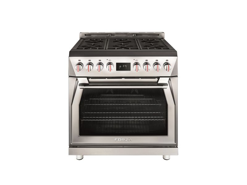 48-inch Dual Fuel Range with a single-cavity oven 